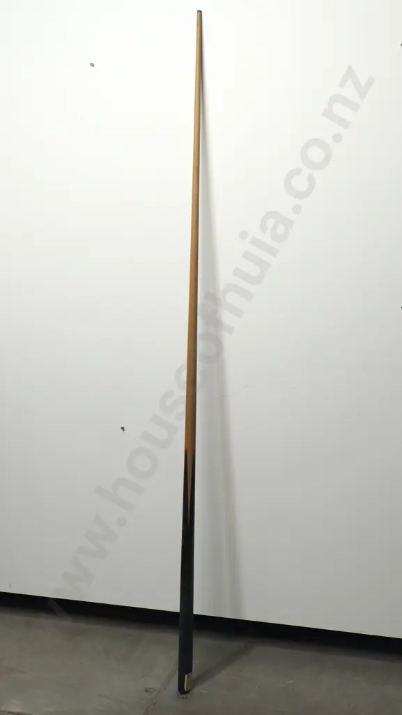 Vintage Billiard Cue Labelled as 'The Olympic' Match Cue w Maple Shaft? & Hand Spliced Ebony Butt & In Original Case Image 1++
