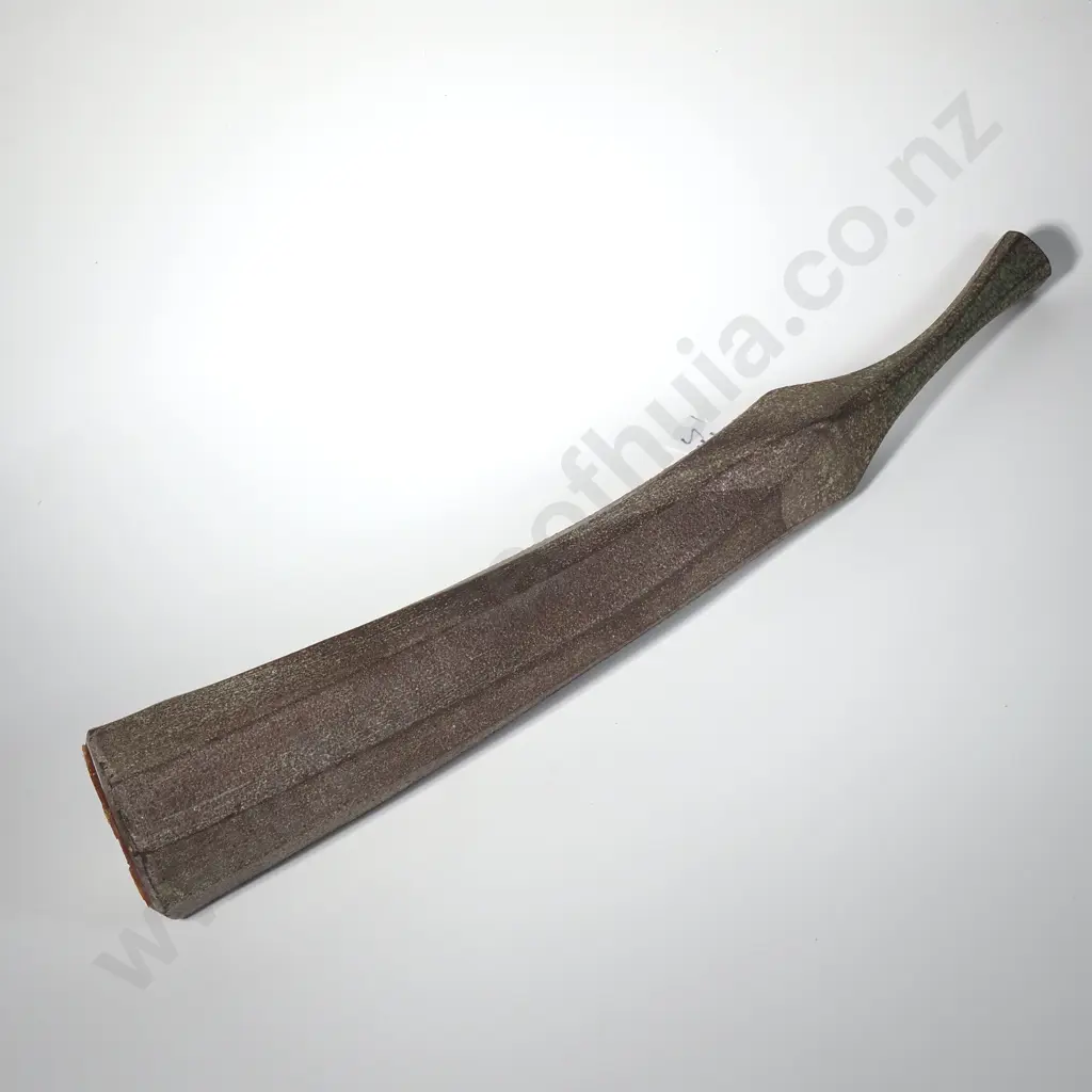 Aina Apse, Curved & Facetted Pottery Bottle. H 430mm  Image 1++