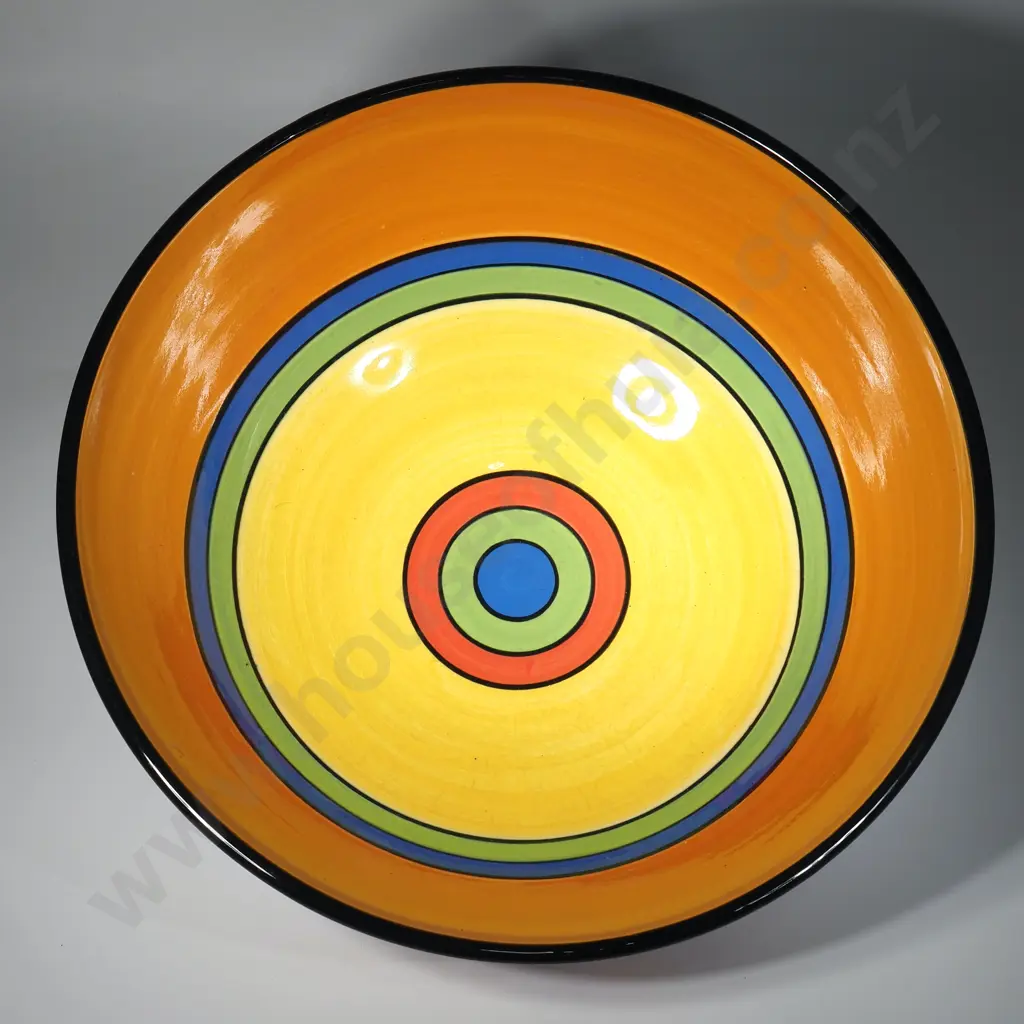 Gane & Benge Neudorf Pottery Large Centre Piece Bowl Image 1++