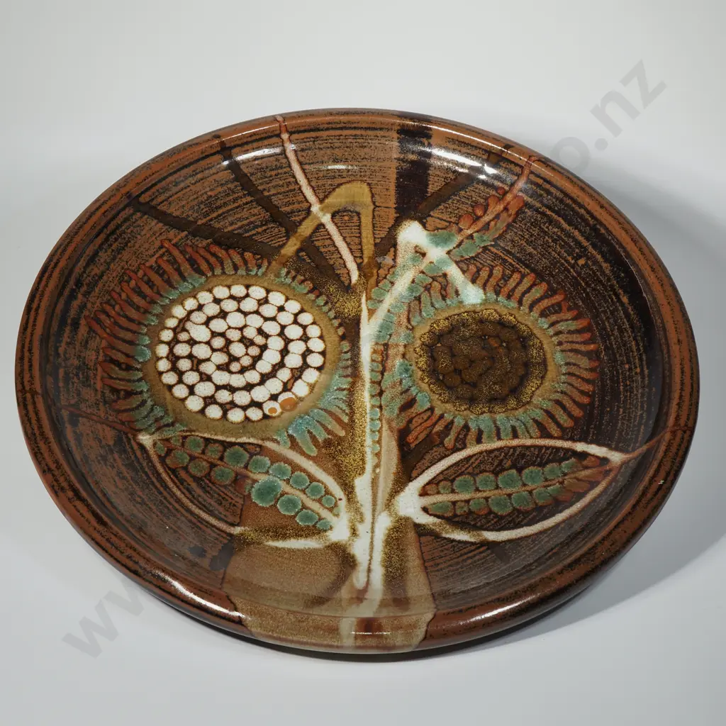 Brian Gartside Huge Stoneware Charger / Platter Image 1++