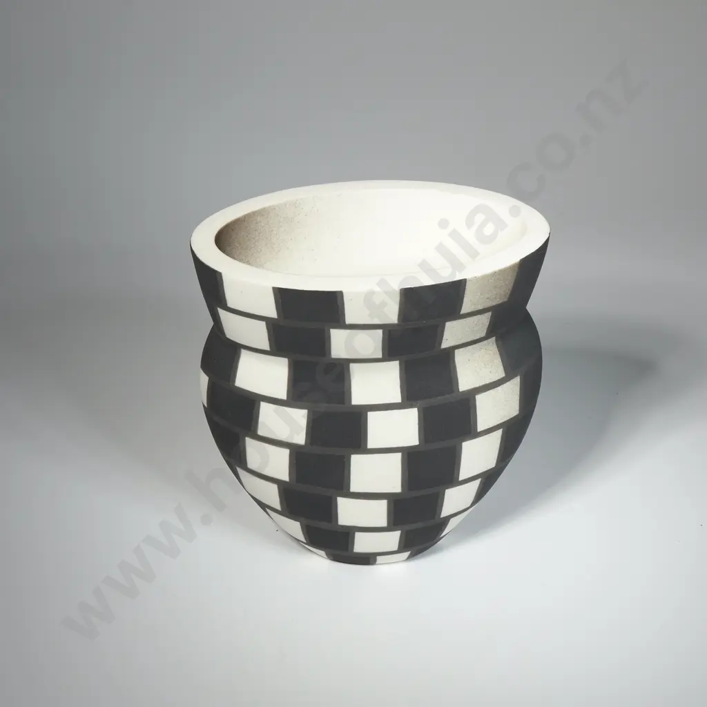 Alice Rose Urn Checkered Art Vase From Her 'Mirage' Series Image 1++