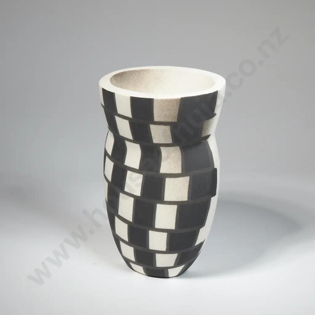 Alice Rose Urn Checkered Art Vase From Her 'Mirage' Series Image 1++