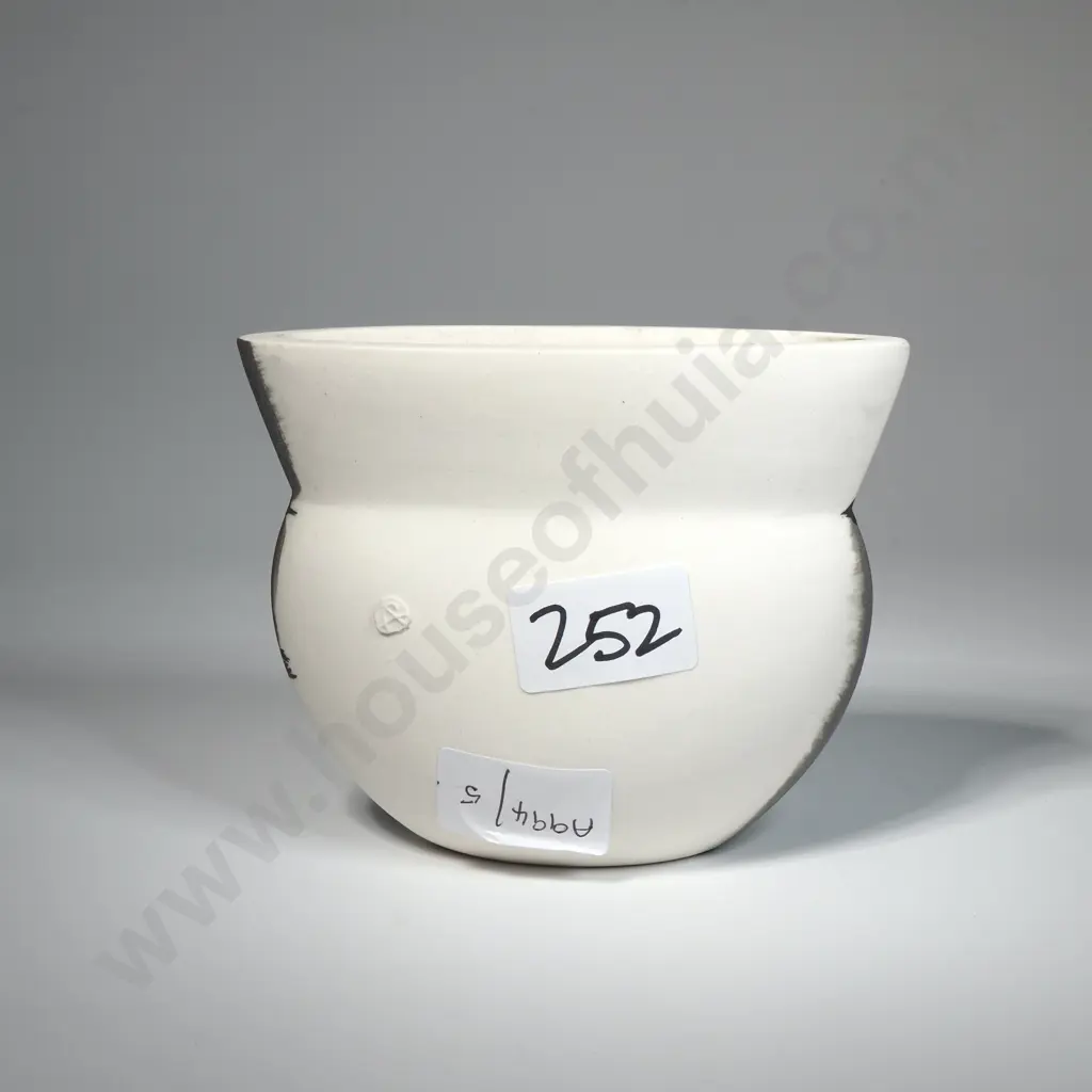 Alice Rose: Mondrian Achromatic  Vase From Her 'Mirage' Series. Pottery Image 1++