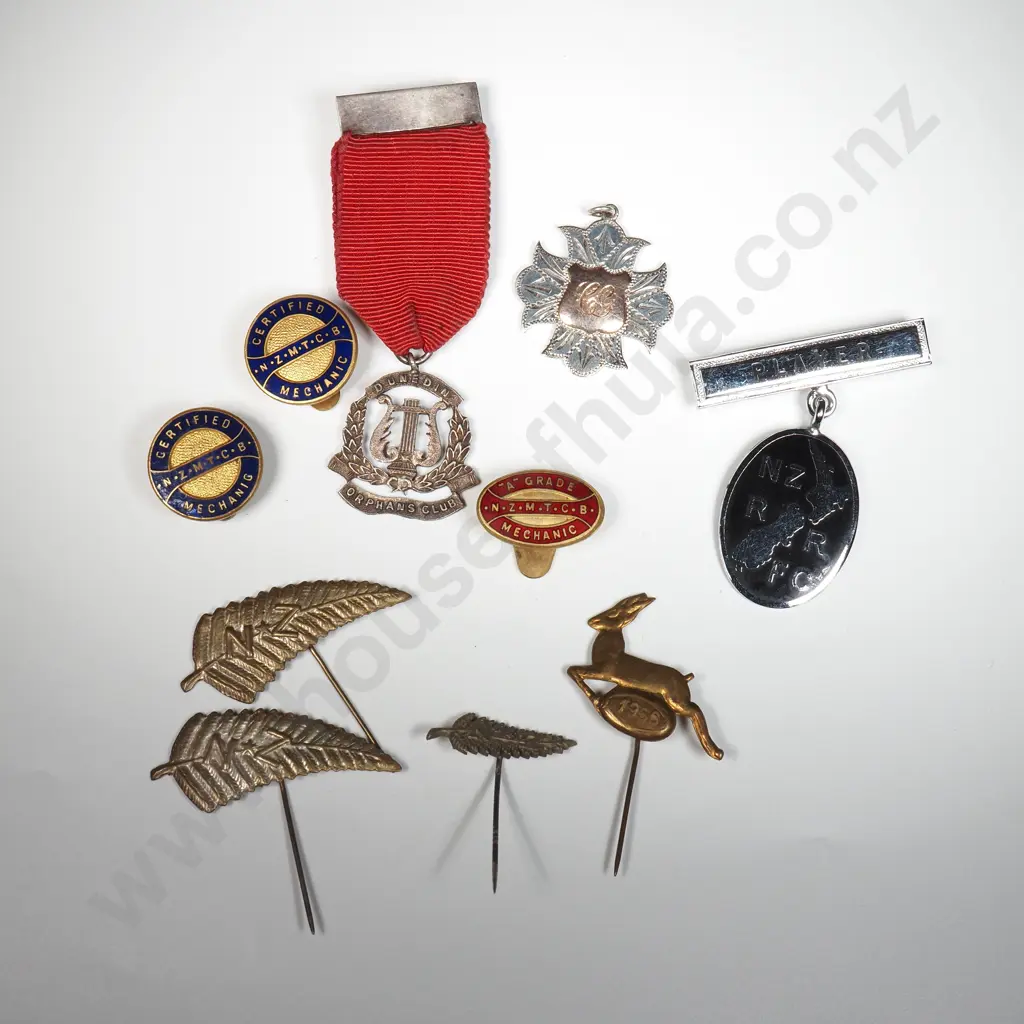 Assorted Vintage New Zealand Pins & Badges  Image 1++
