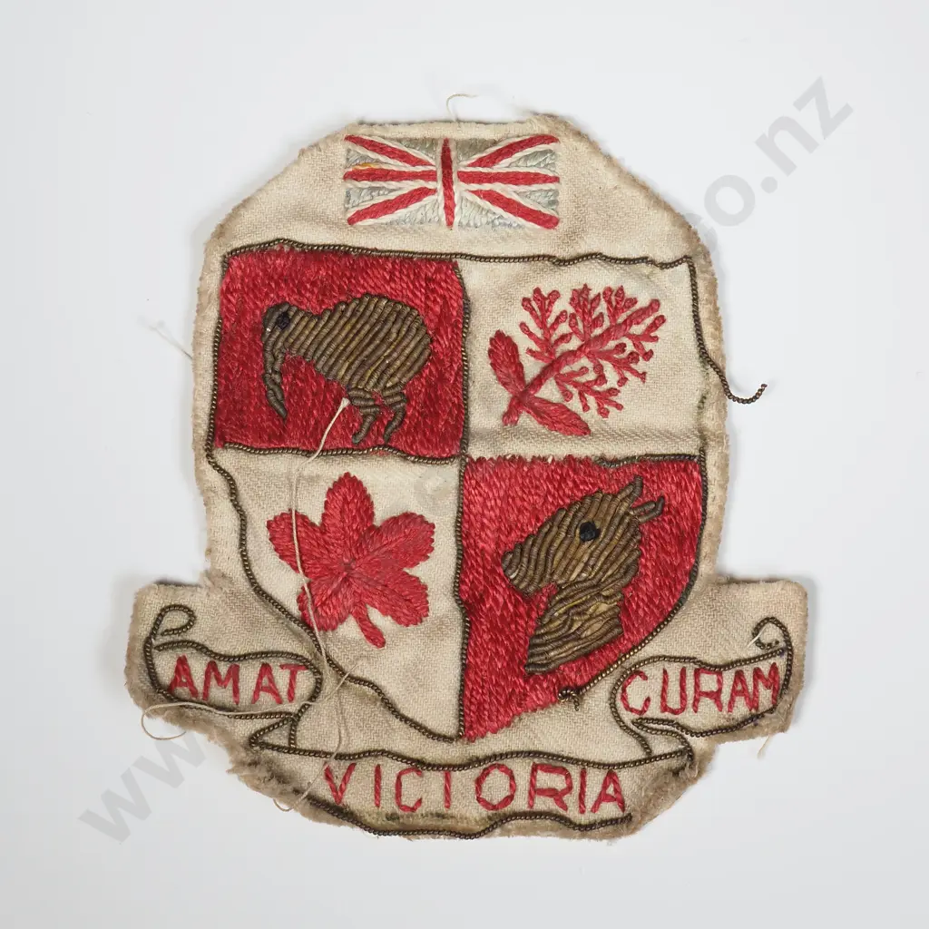 New Zealand School Crest Bullion Patch  Image 1++