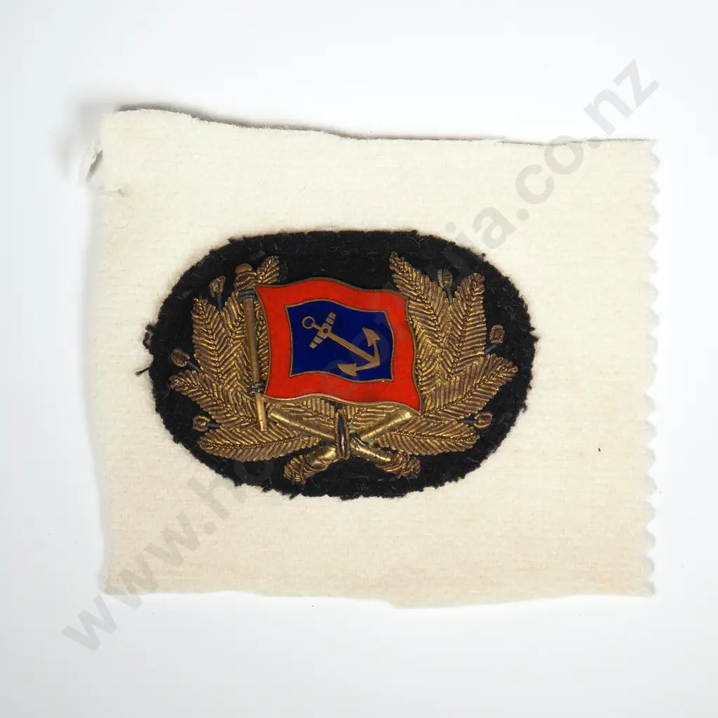 Merchant Navy Bullion Cap Patch  Image 1++