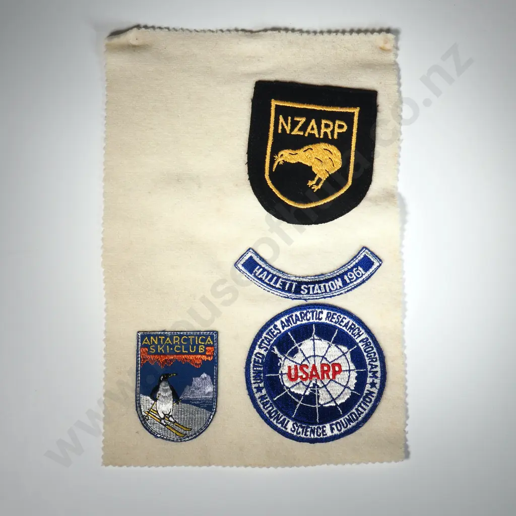Four Antarctic Programme Patches Image 1++