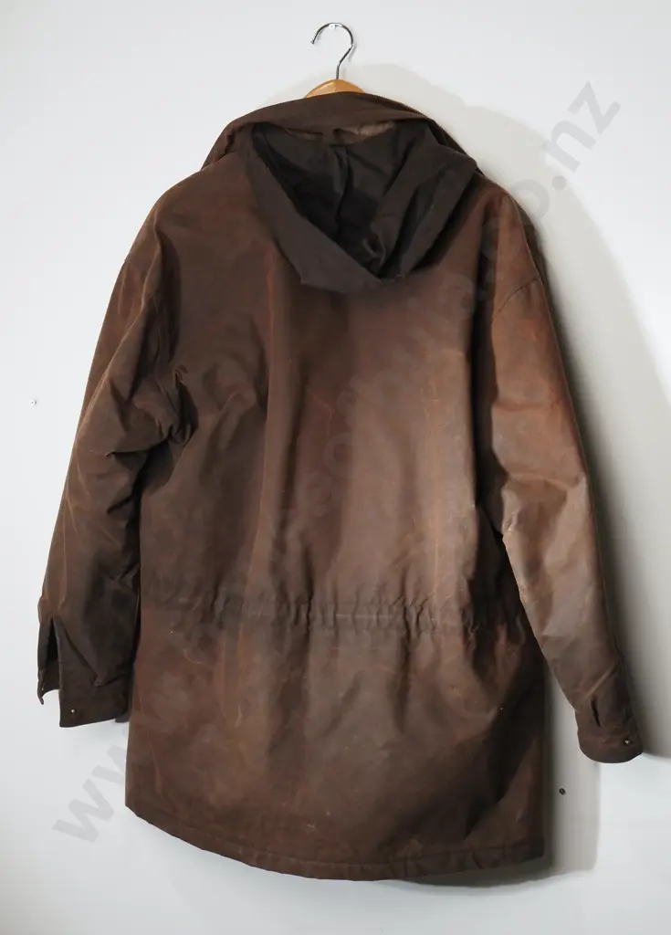 Swanndri Oilskin Karapiro Brown Jacket Size LL Image 1++