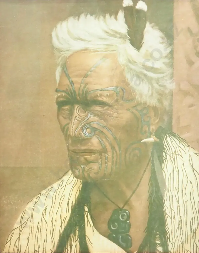 C F Goldie- Atama Paparangi, Print Image 1++