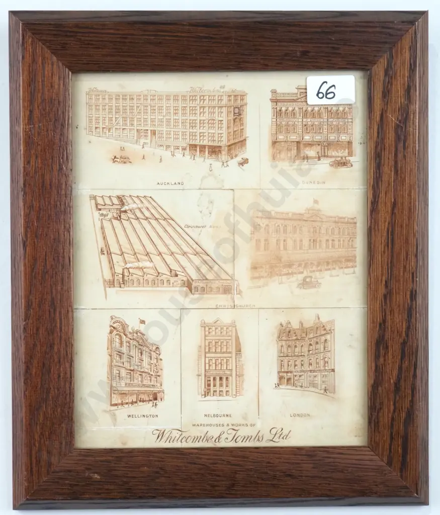 Artist Unknown - Various Branches & Warehouses Of Whitcombe & Tombs Ltd, Print Image 1++