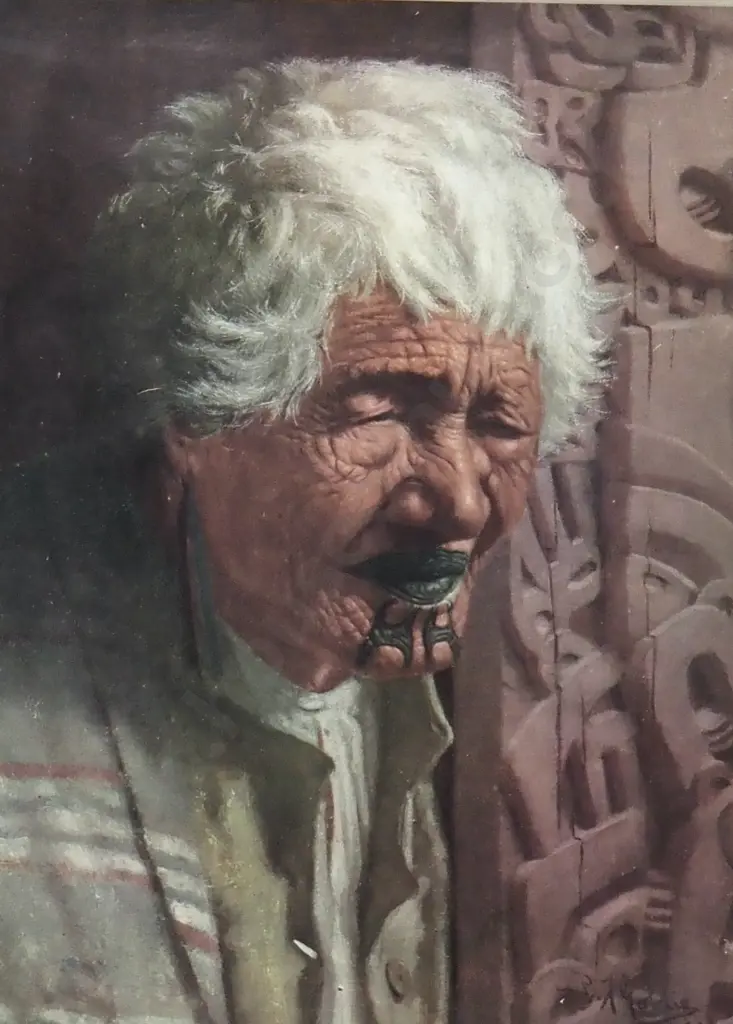C F Goldie - Old Sentinal, Print Image 1++