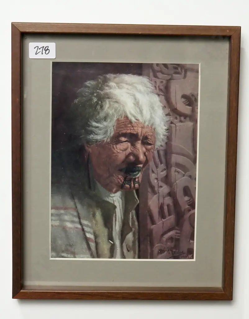 C F Goldie - Old Sentinal, Print Image 1++