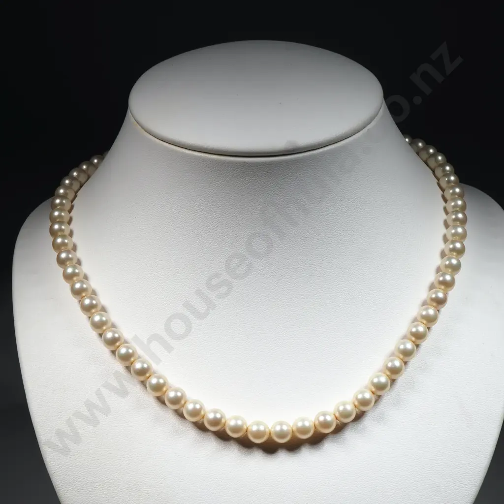 Assorted Strand of Cultured Pearls on Sterling Silver Clasp Image 1++