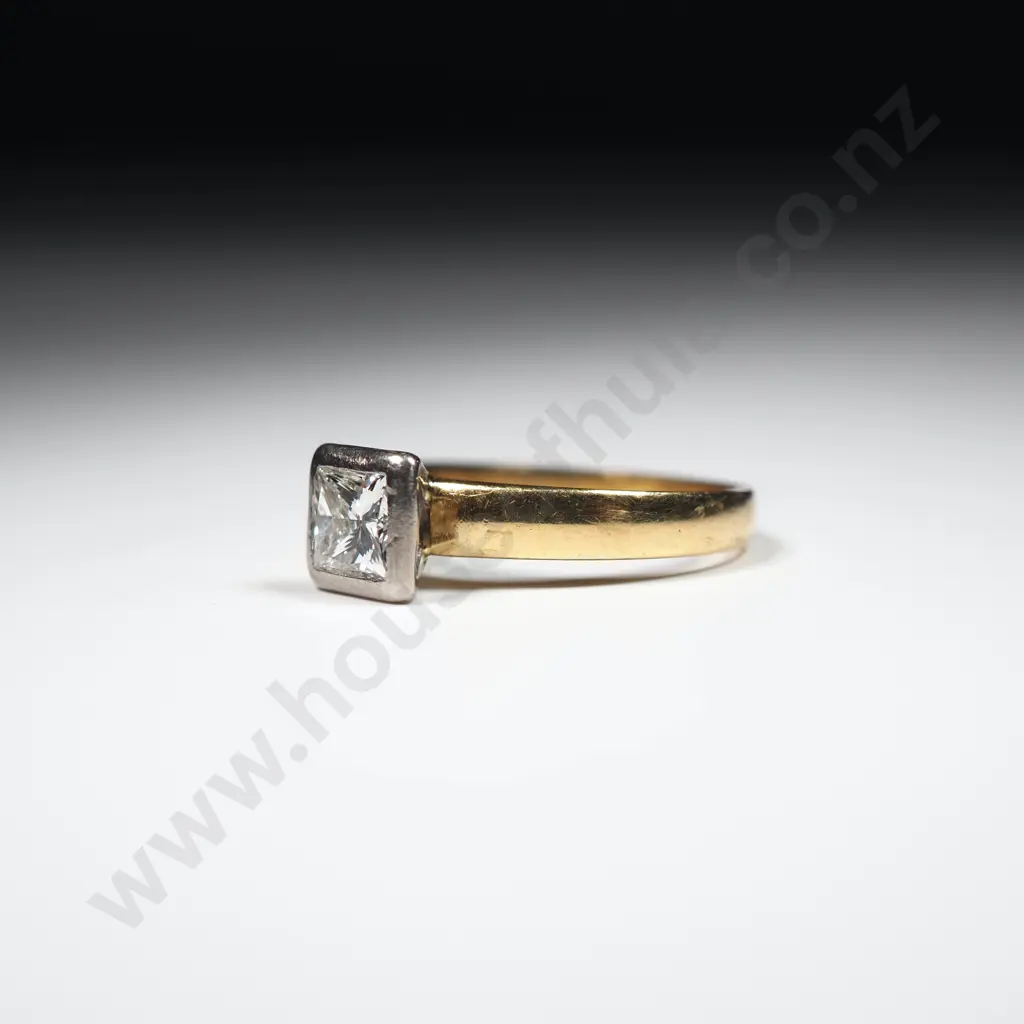 18ct Gold Half Carat Diamond Ring w Valuation for $6,700.00 Image 1++