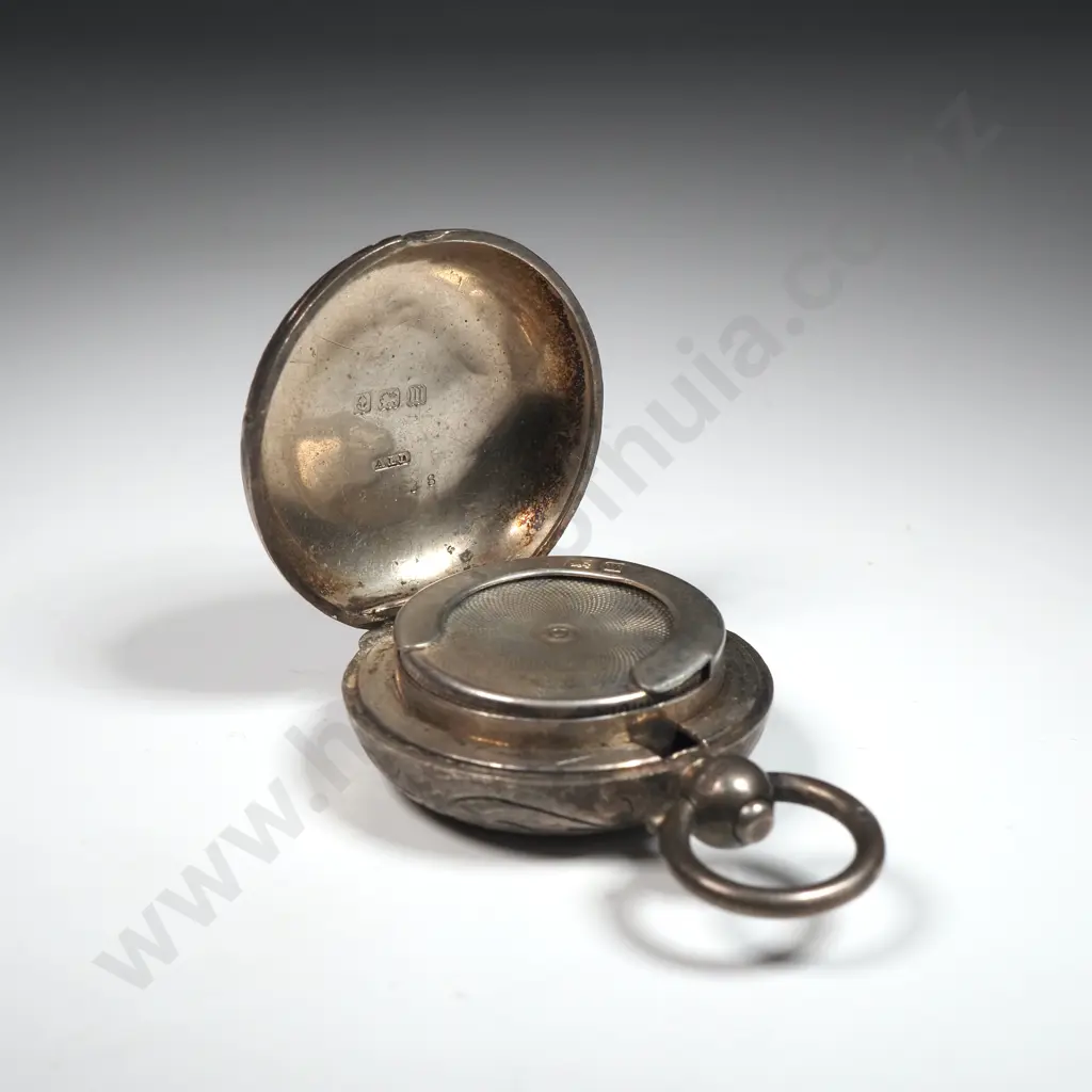 Sterling Silver Sovereign Holder A/F Image 1++