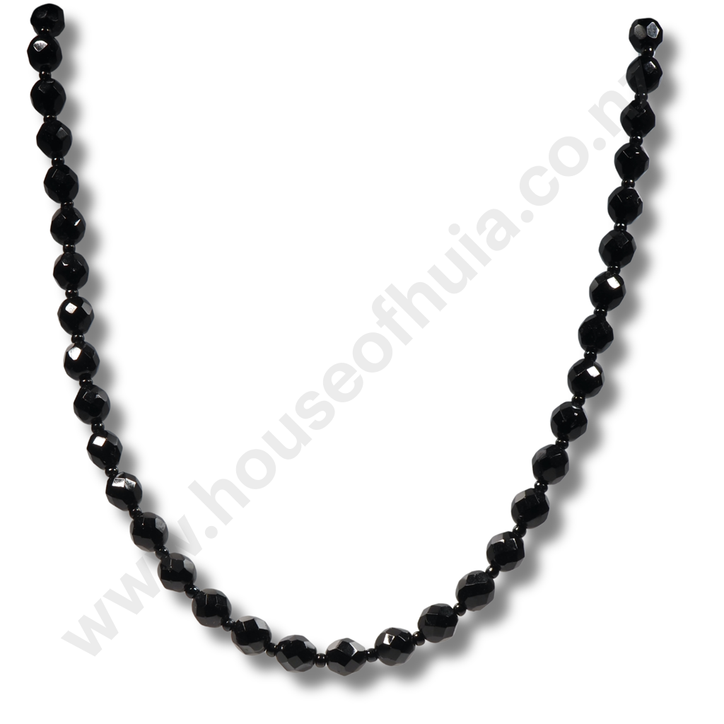 Three Quality Costume Faceted Bead Necklaces  Image 1++