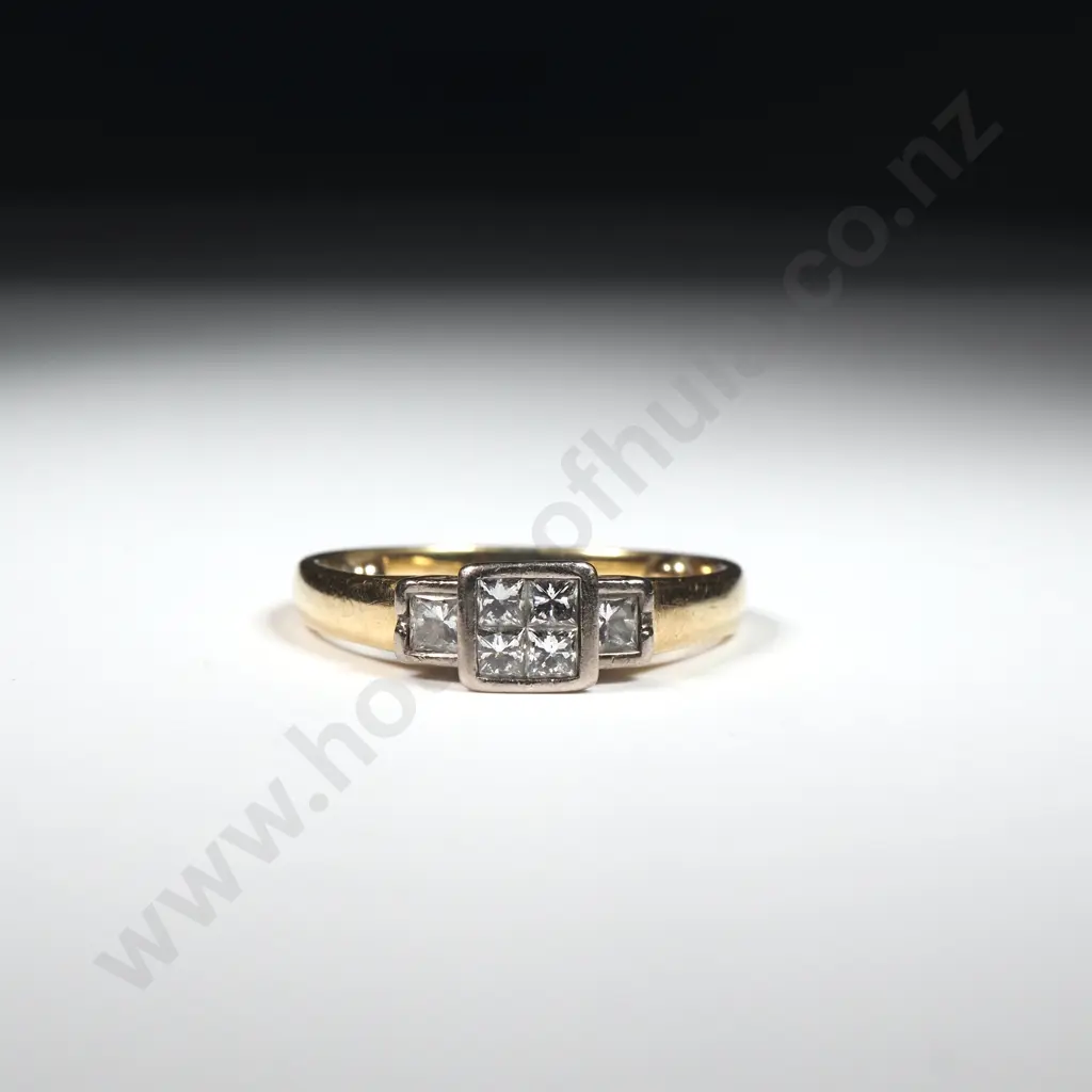 18ct Gold Diamond Ring w Valuation for $2,935.00 Image 1++