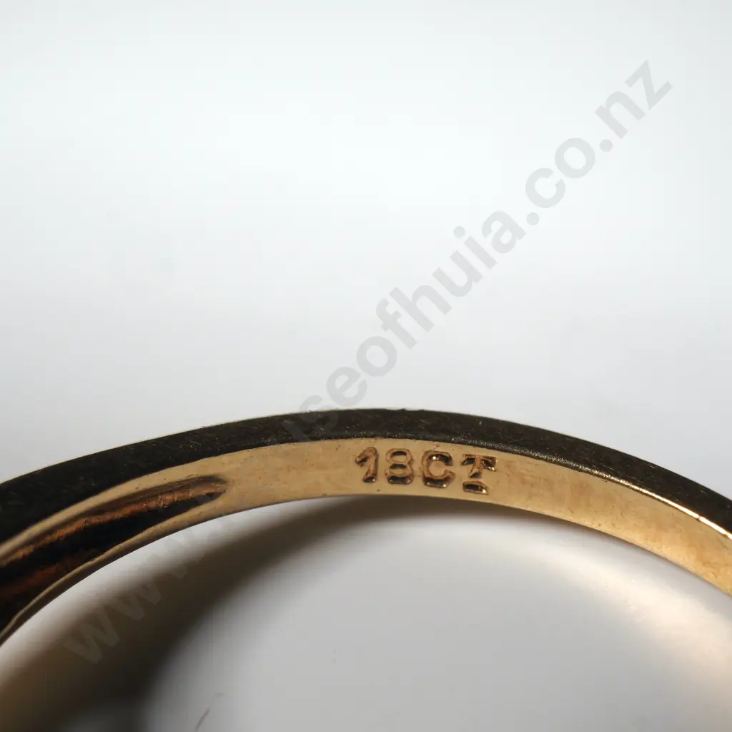 18ct Yellow Gold & Platinum Solitaire Diamond Set Filigree Ring - Valuation  $2,990 Image 1++