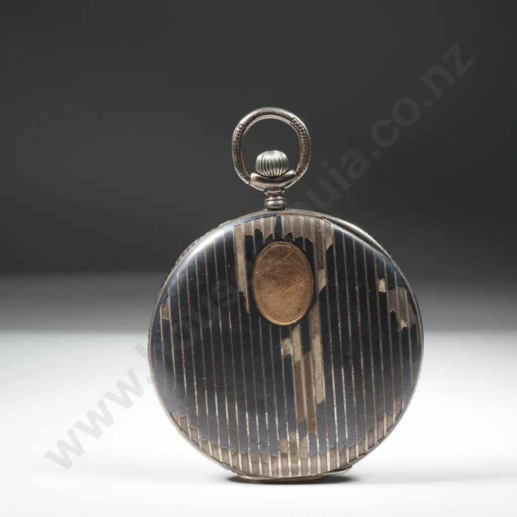 Sterling Silver Pocket Watch A/F Image 1++