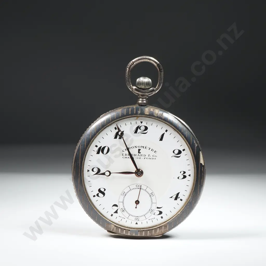 Sterling Silver Pocket Watch A/F Image 1++