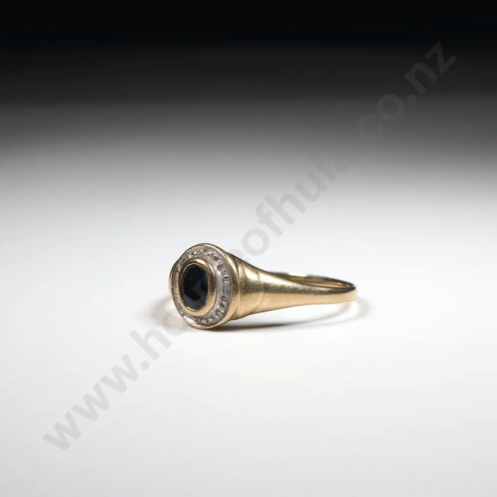 9ct Gold Gemstone Ring Image 1++
