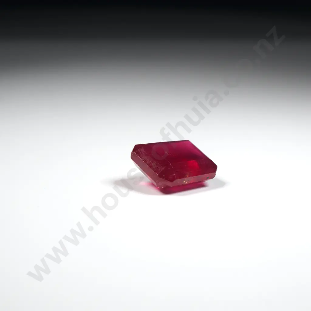 Loose Faceted Ruby Stone - 6.7 Carat Image 1++