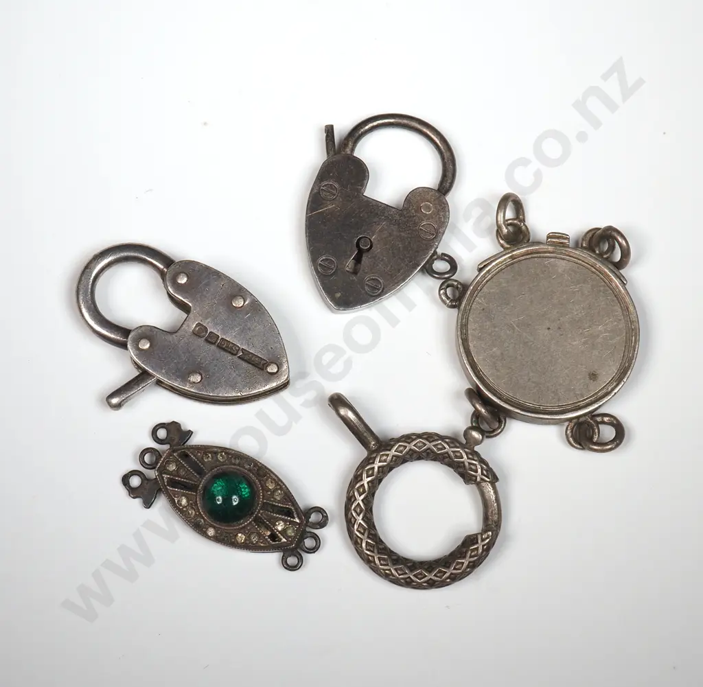 Assorted Sterling Silver Clasps Image 1++