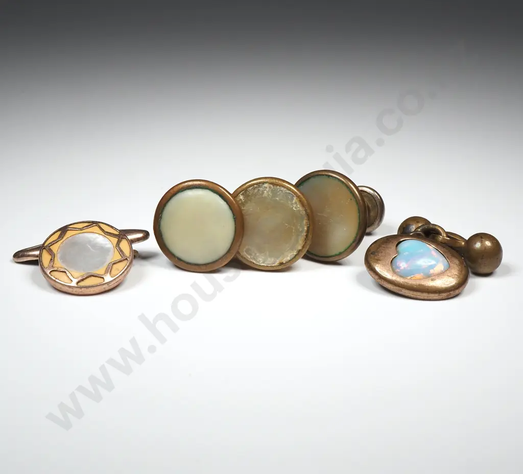 Assorted Rolled Gold Buttons / Cufflinks Image 1++