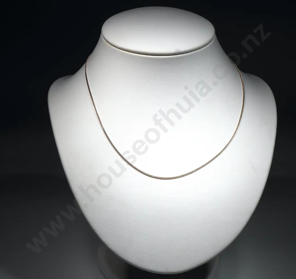 Sterling Silver `Flat S Link  Chain Image 1++