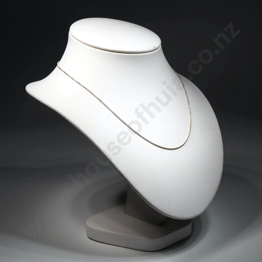 Sterling Silver Box Link Chain Image 1++