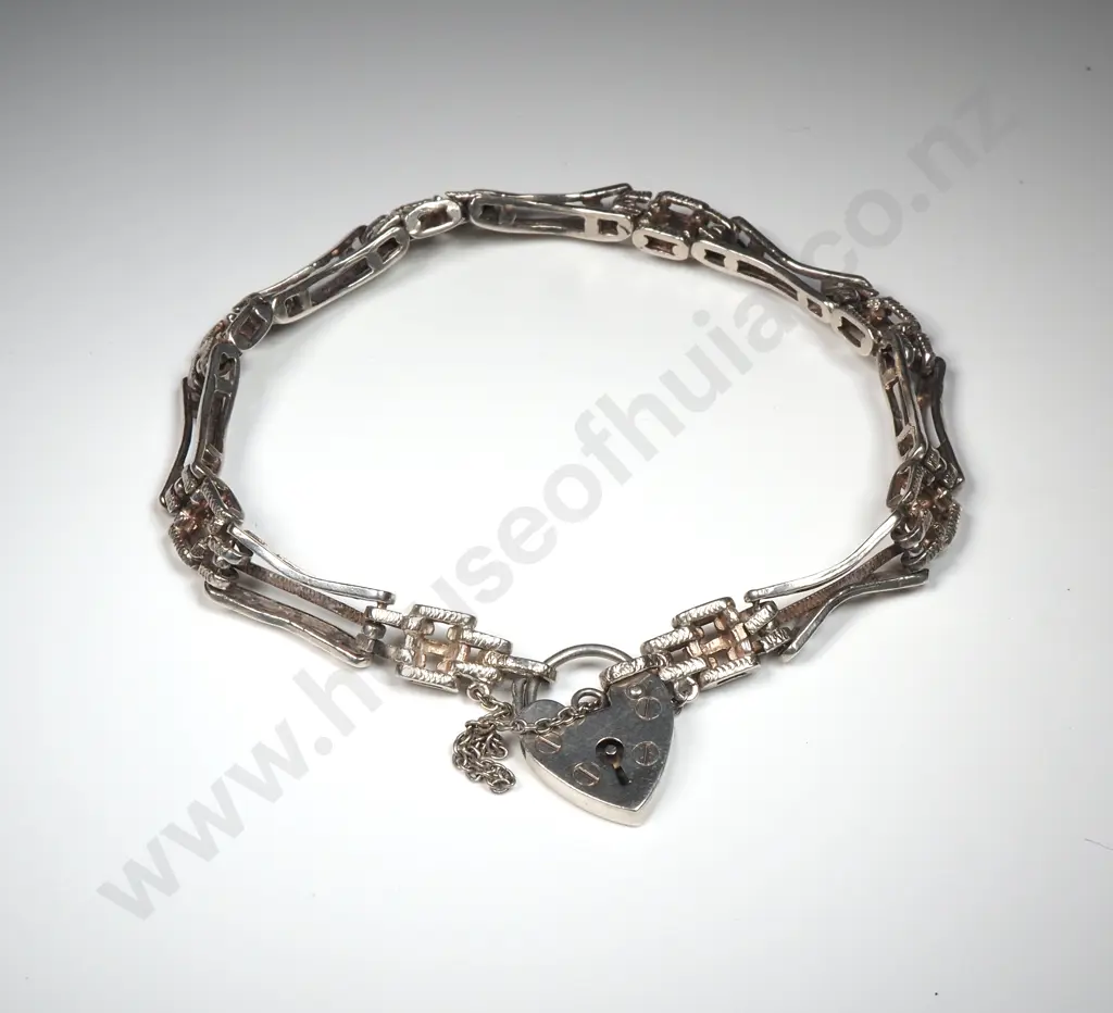 Sterling Silver Gate Bracelet Image 1++