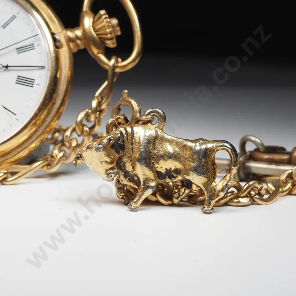 G/P Pocket Watch on Fob Chain Image 1++