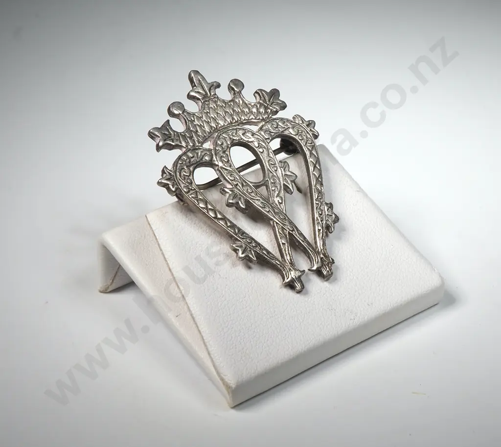Sterling Silver Scottish Brooch Image 1++