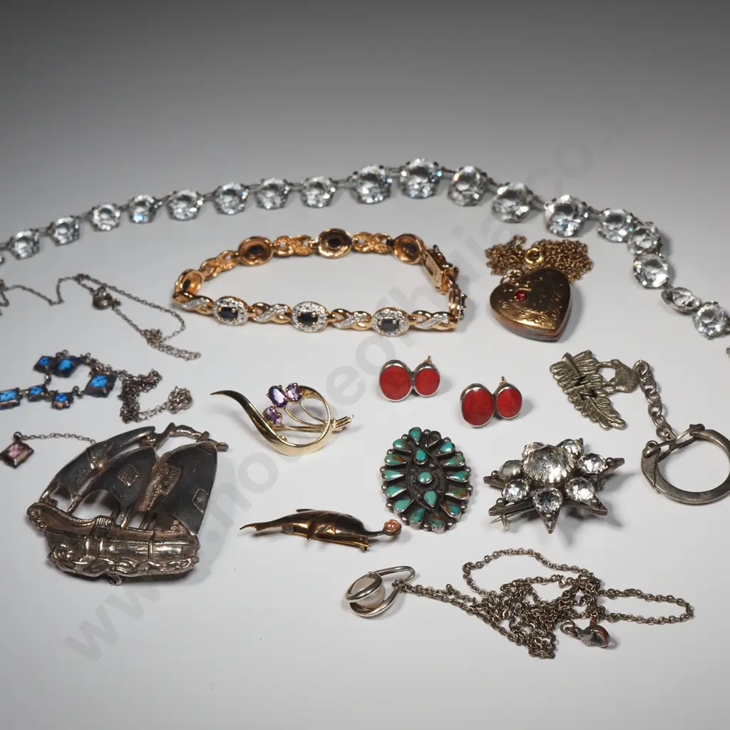 Assorted Costume Jewellery incl Some Sterling Silver Image 1++