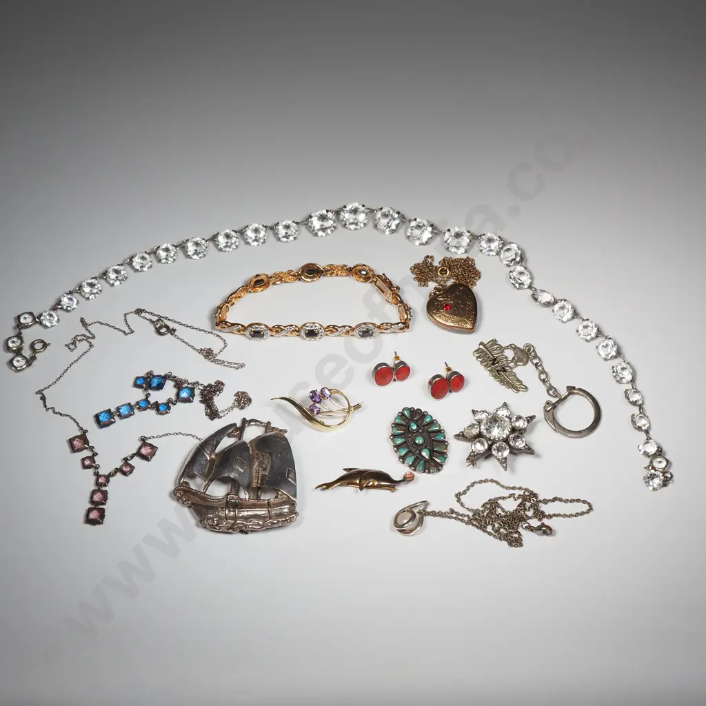 Assorted Costume Jewellery incl Some Sterling Silver Image 1++