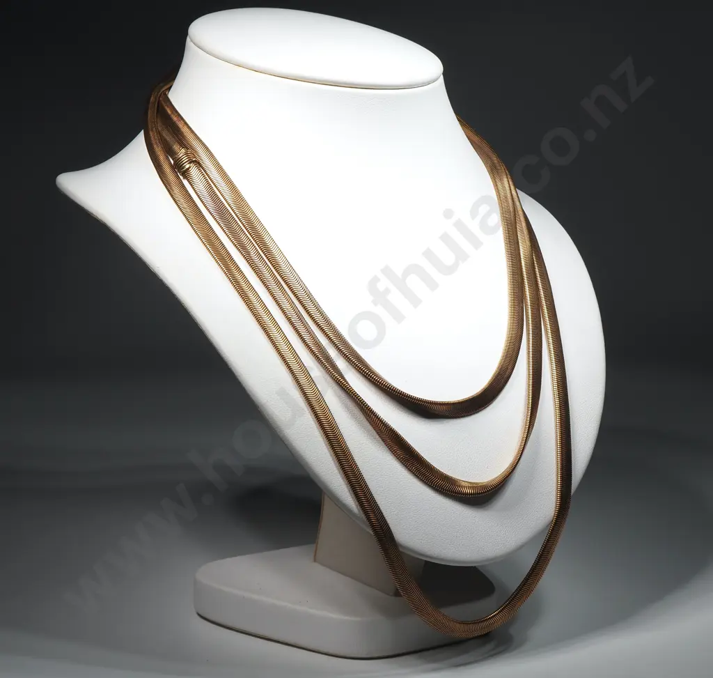 Copper Coloured Snake Chain Image 1++