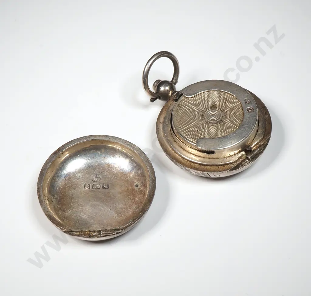 Sterling Silver Sovereign Holder A/F	 Image 1++