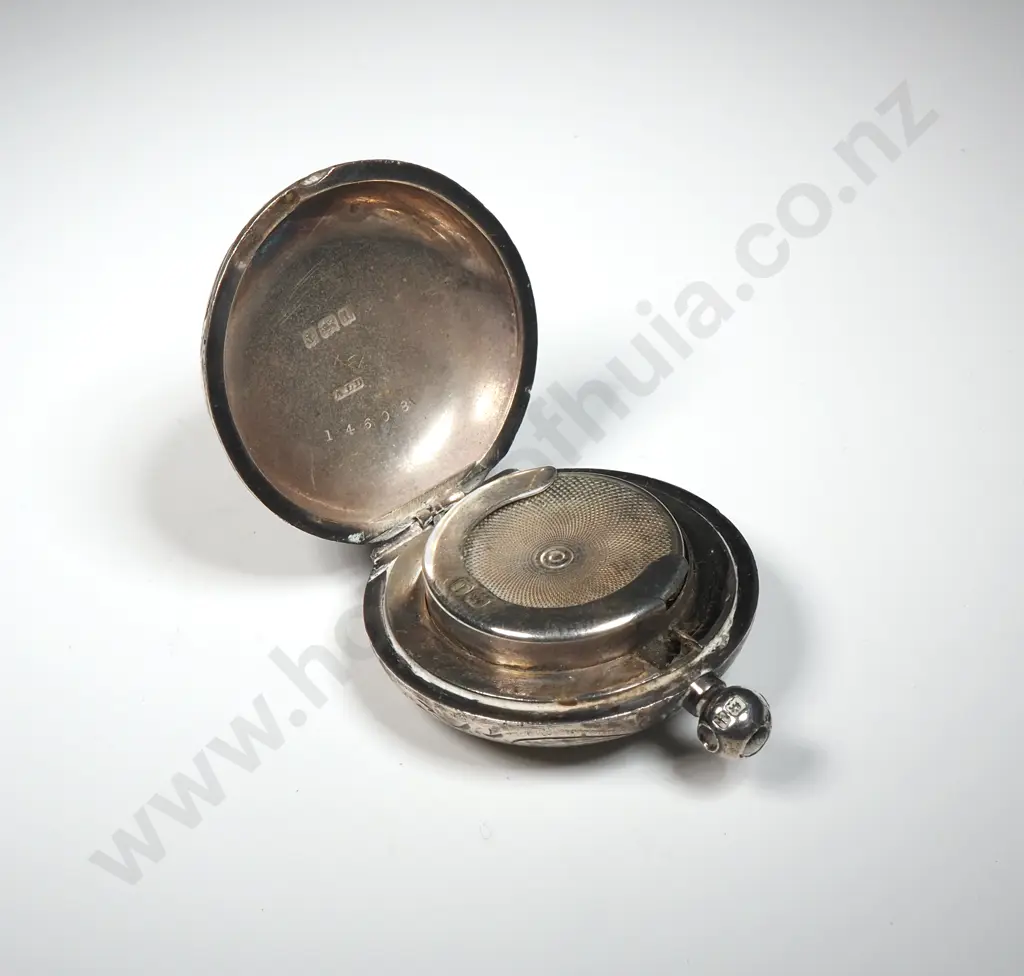 Sterling Silver Sovereign Holder A/F Image 1++