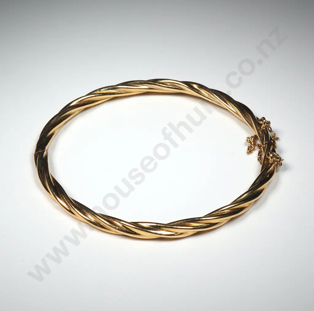 Sterling Silver Gilt Twist Bracelet Image 1++