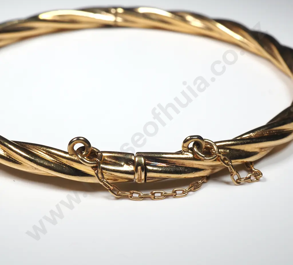 Sterling Silver Gilt Twist Bracelet Image 1++