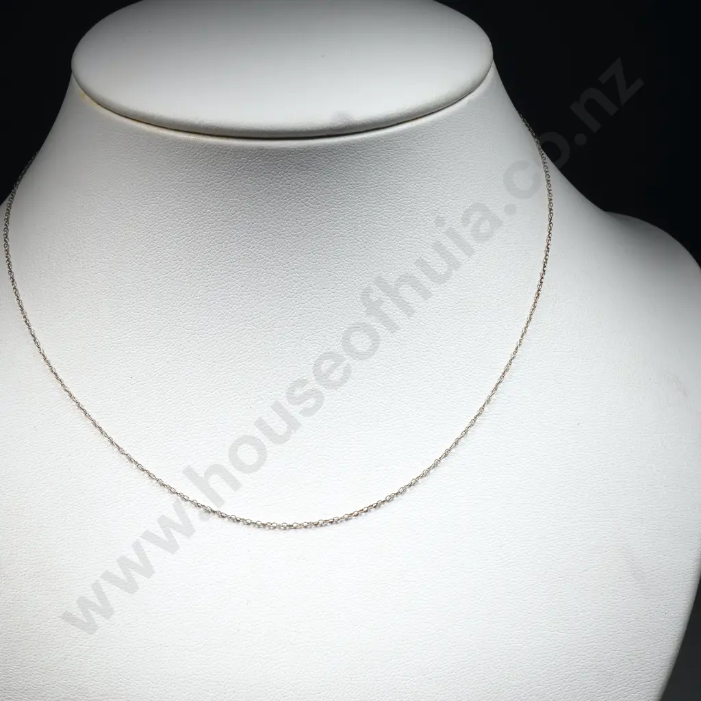 Delicate Sterling Silver Necklace Image 1++