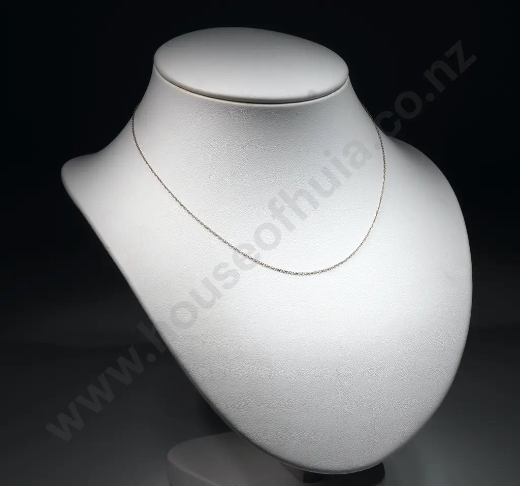 Delicate Sterling Silver Necklace Image 1++