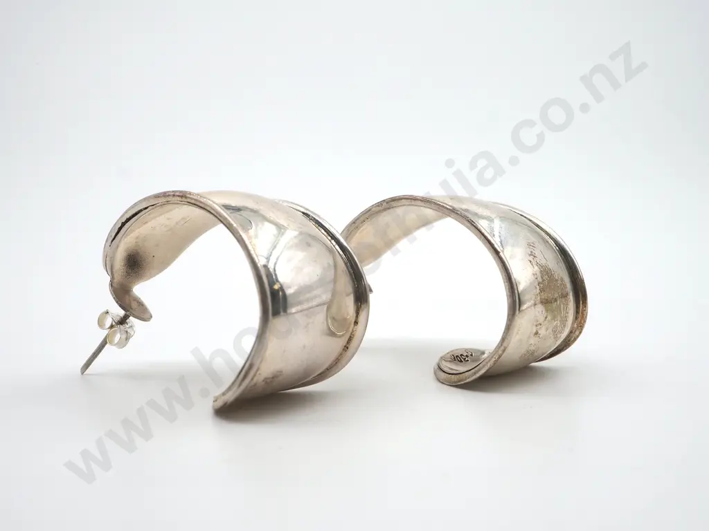 Sterling Silver Decorative Earrings Image 1++