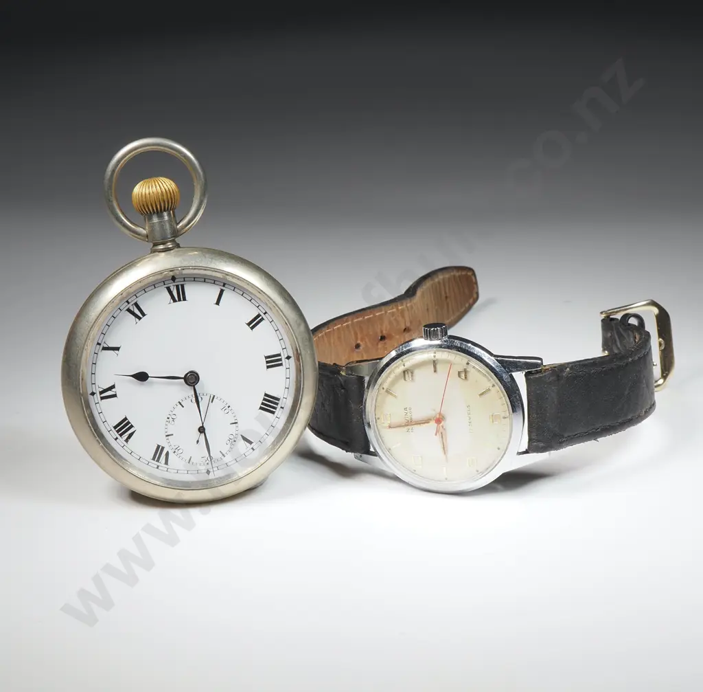 Vintage Pocket & Wristwatch Image 1++