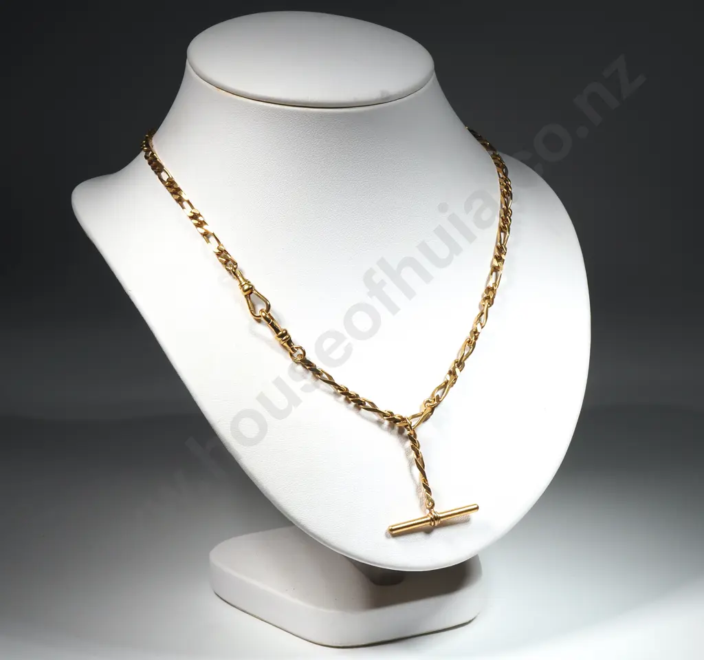 Vintage Figaro Link Fob W T Bar  Image 1++