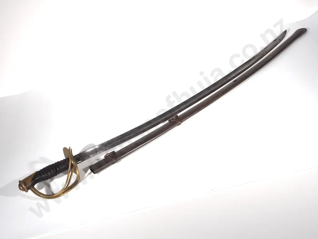 Model 1860 Light Cavalry Officers Sabre & Scabbard Image 1++