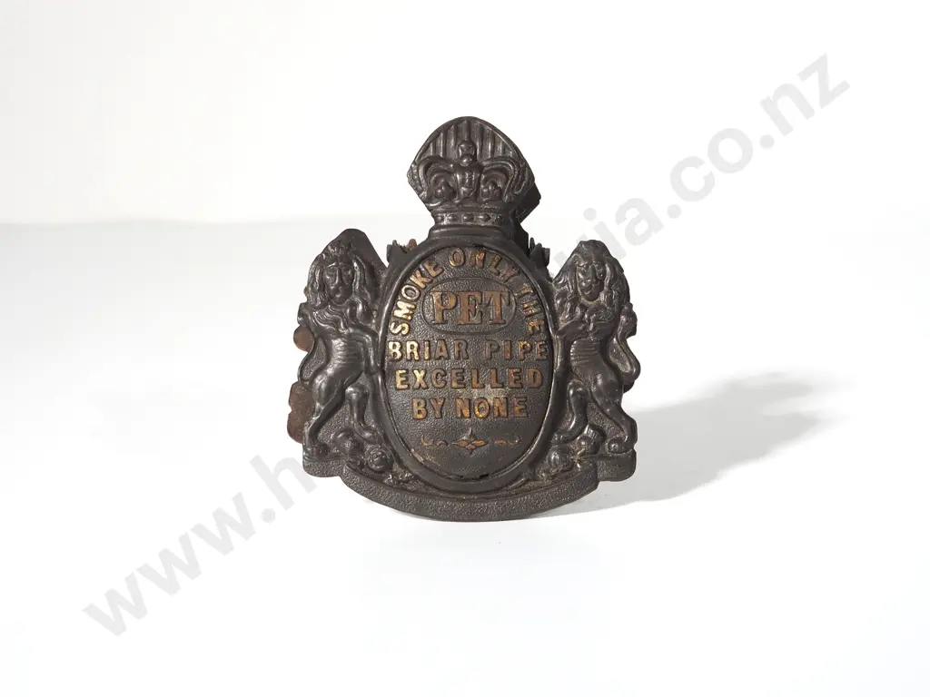 Antique Cast Iron Pipe Company Letter Clip Image 1++