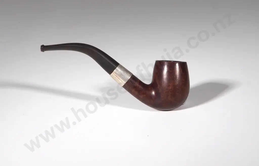 Loewe & Co Sterling Silver Pipe: 1904 Image 1++