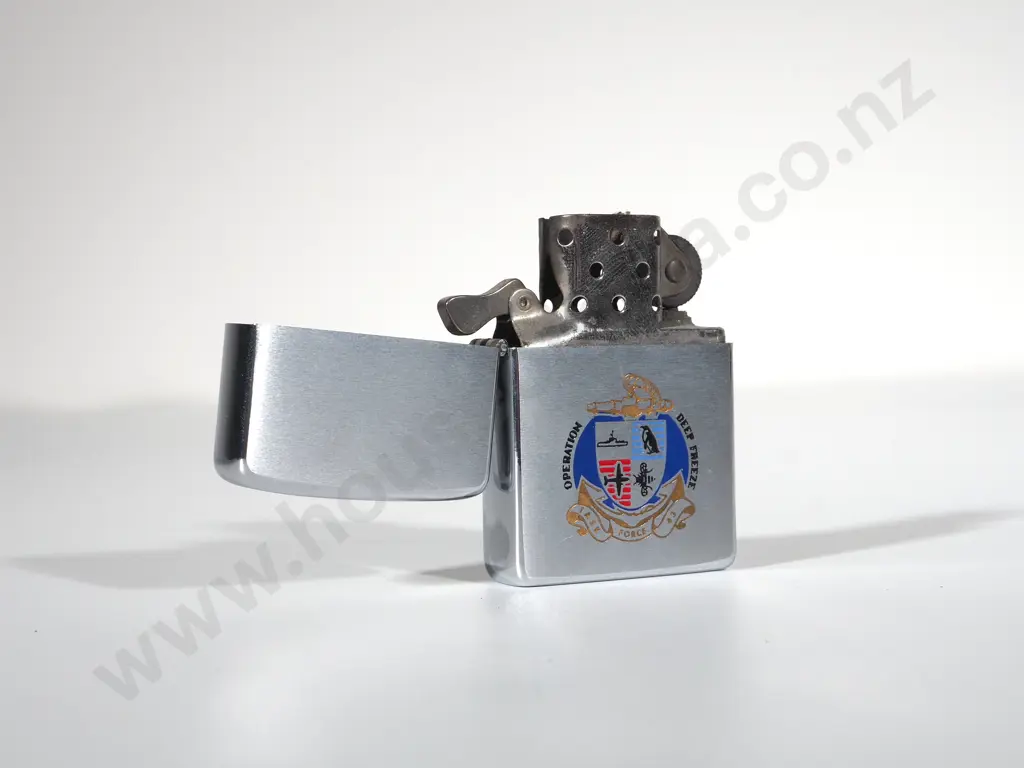 Cased Operation Deep Freeze Zippo Lighter Image 1++