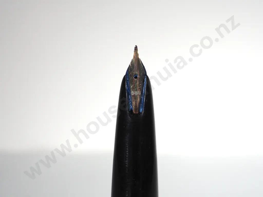 Cased Mont Blanc Fountain Pen 14ct Gold Nib 585 No. 32 Image 1++